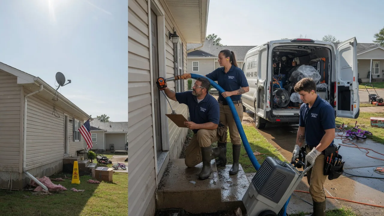 Ceiling Water Damage Restoration in Grantville, GA near me